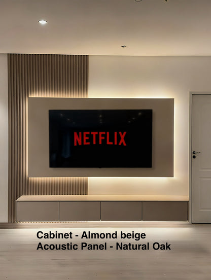 TV Cabinet With Electric Fireplace Insert